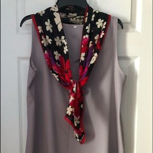 Gray Sleeveless Dress Xl